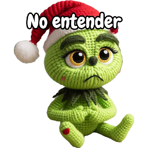 El Grinch a ganchillo🧶🧶🪡