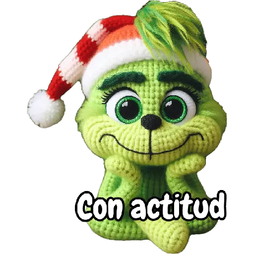 El Grinch a ganchillo🧶🧶🪡