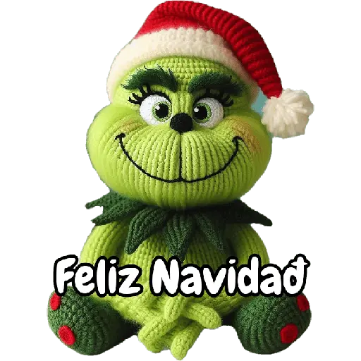 El Grinch a ganchillo🧶🧶🪡