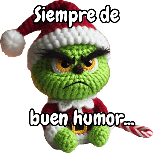 El Grinch a ganchillo🧶🧶🪡