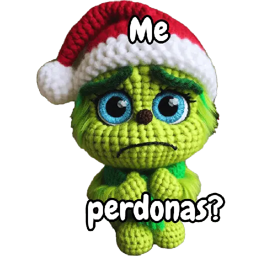 El Grinch a ganchillo🧶🧶🪡