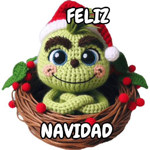 El Grinch a ganchillo🧶🧶🪡 preview