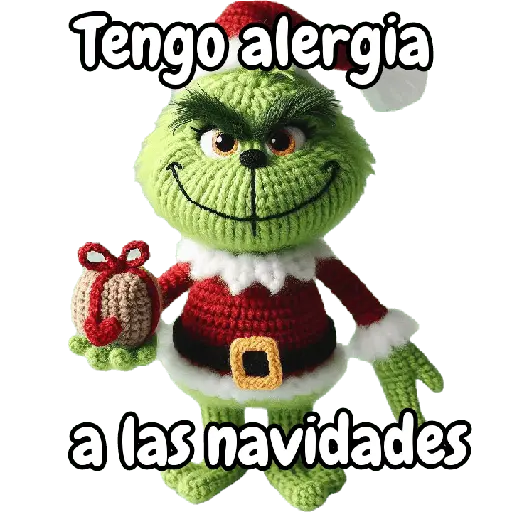 El Grinch a ganchillo🧶🧶🪡