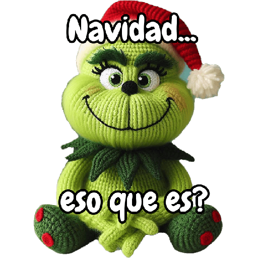 El Grinch a ganchillo🧶🧶🪡 preview