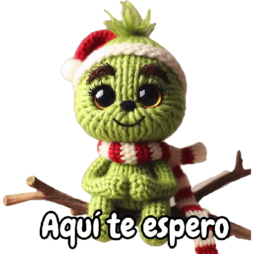 El Grinch a ganchillo🧶🧶🪡