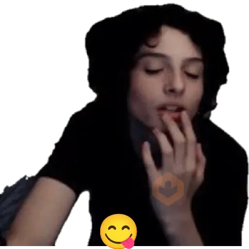 stranger things moods🔴⚫ sticker 27