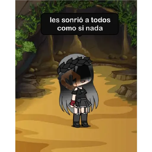 gacha life sad sticker 15