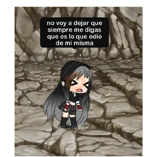 gacha life sad sticker 26