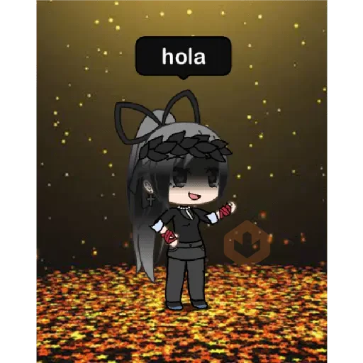 gacha life sad sticker 17