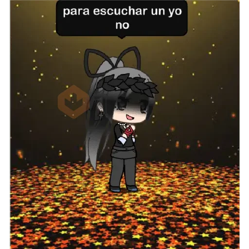 gacha life sad sticker 21
