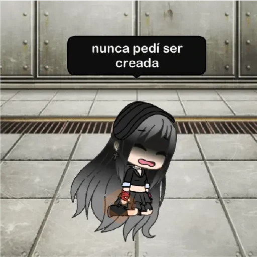 gacha life sad sticker 28