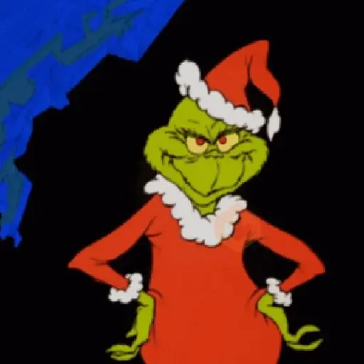 Grinch de Navidad⛄🎄✨ sticker 16