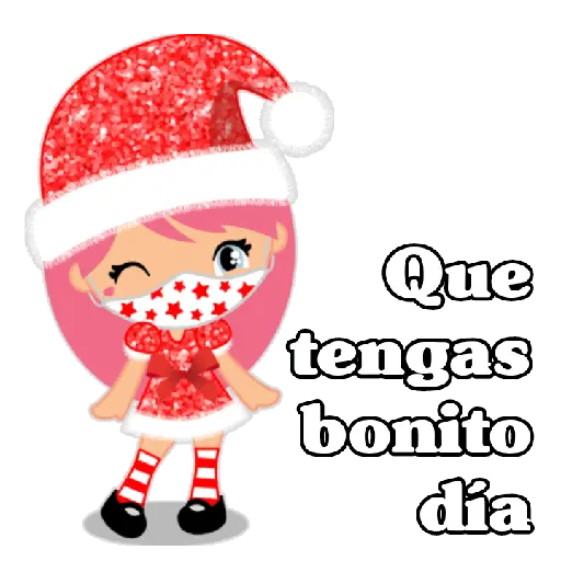 Saludos navideños👋🏻🌲⛄anim