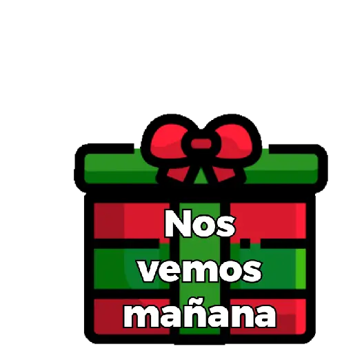 Saludos navideños👋🏻🌲⛄anim