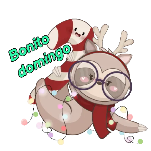 Saludos navideños👋🏻🌲⛄anim