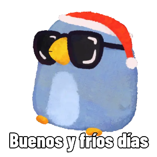 Saludos navideños👋🏻🌲⛄anim
