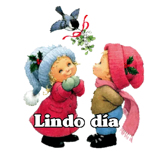 Saludos navideños👋🏻🌲⛄anim