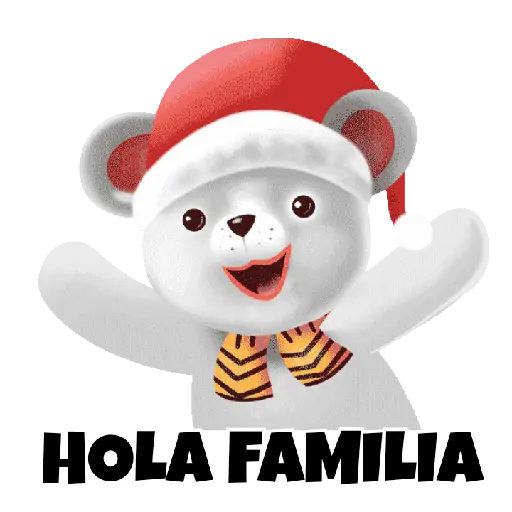 Saludos navideños👋🏻🌲⛄anim