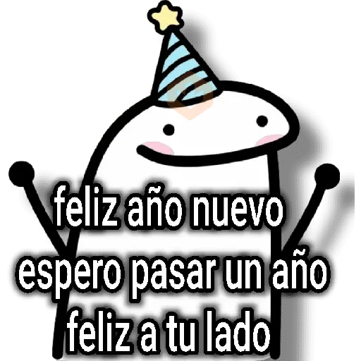 flork Año nuevo sticker 23