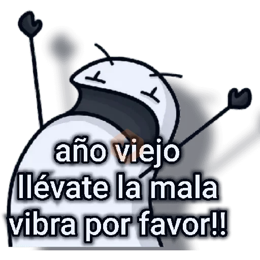 flork Año nuevo sticker 27