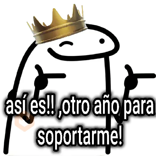 flork Año nuevo sticker 26