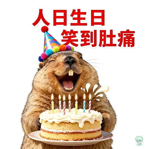 旱獺新年包 sticker 11