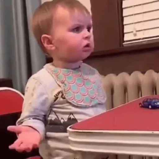 Bebés ninõs reacciones