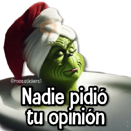 😎El Grinch Moderno 2🎄 sticker 15