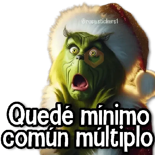 😎El Grinch Moderno 2🎄 sticker 18