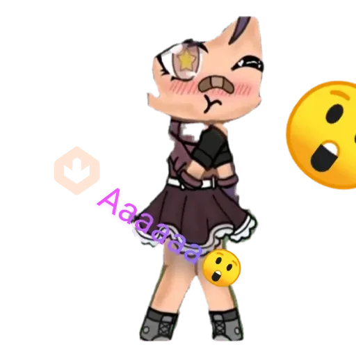 gacha life sticker 28