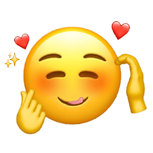 Emoji iPhone 🥰🤗 preview