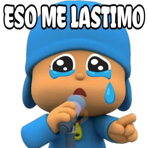 pocoyo sad sticker 15