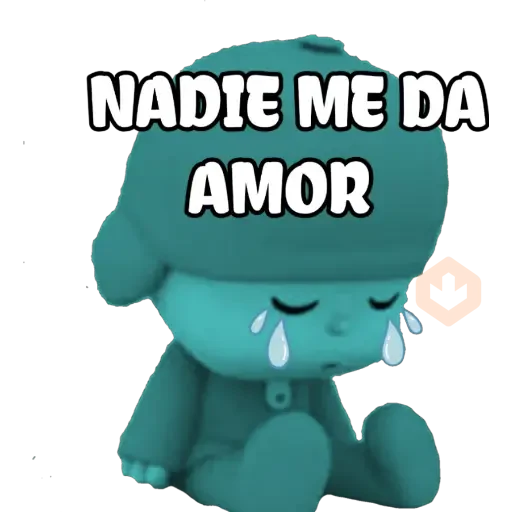 pocoyo sad sticker 30
