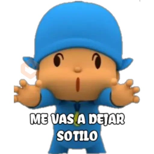 pocoyo sad sticker 28
