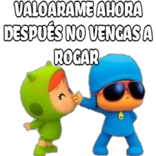 pocoyo sad sticker 20