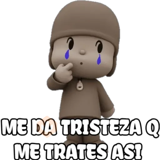 pocoyo sad sticker 17