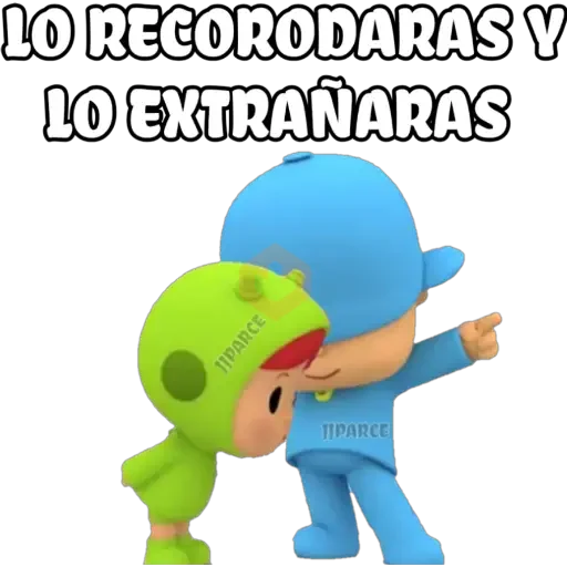 pocoyo sad sticker 27