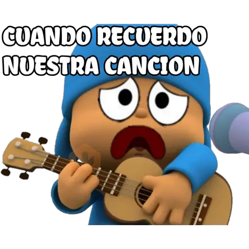 pocoyo sad sticker 23