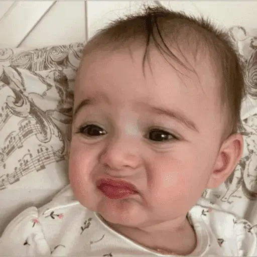 Bebes tristes y enojados 2026
