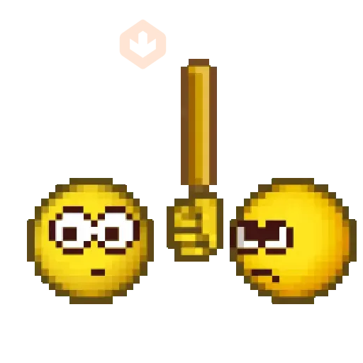 pixel emoji animados sticker 11