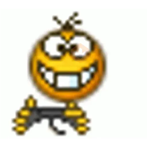 pixel emoji animados sticker 16