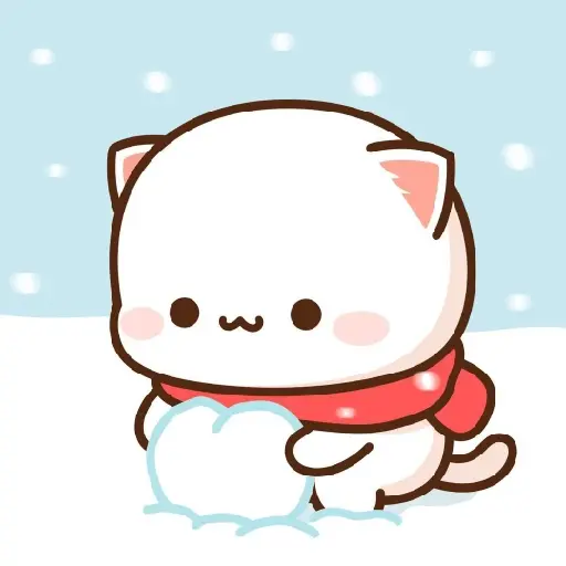 ❄️Mochi Peach Frío invierno❄️