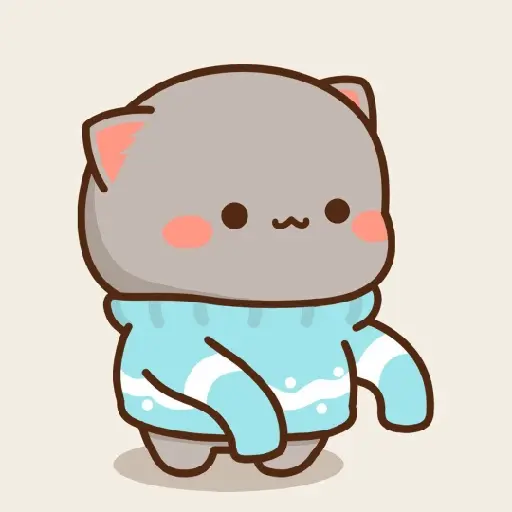 ❄️Mochi Peach Frío invierno❄️