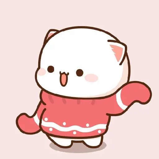 ❄️Mochi Peach Frío invierno❄️