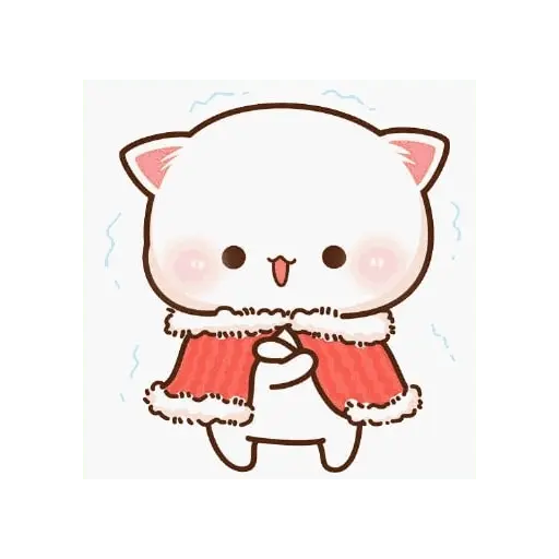 ❄️Mochi Peach Frío invierno❄️