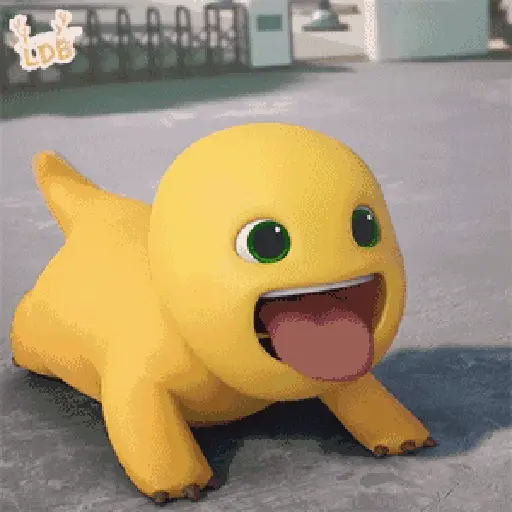💛 Nailong Dino Kuning GIF 💛