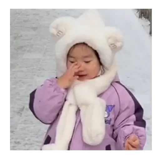 Baby frío y emoción 👣❄️😆 preview