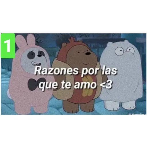 Secuencias de Ositos 