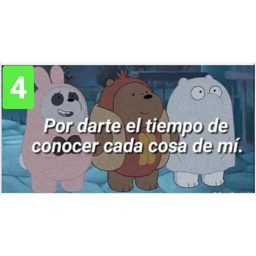 Secuencias de Ositos 