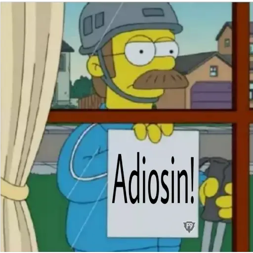 Letrero Ned Flanders Simpsons 